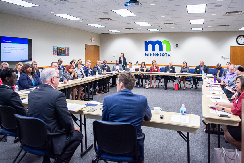 Equity roundtable attendees