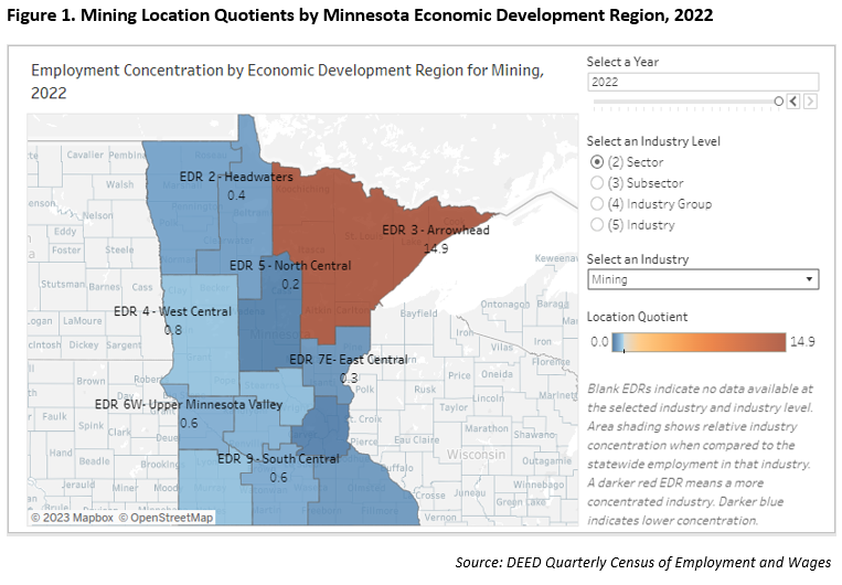 New Location Quotient Tool Visualizes Relative Concentration of ...