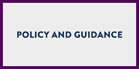 Policy and Guidance